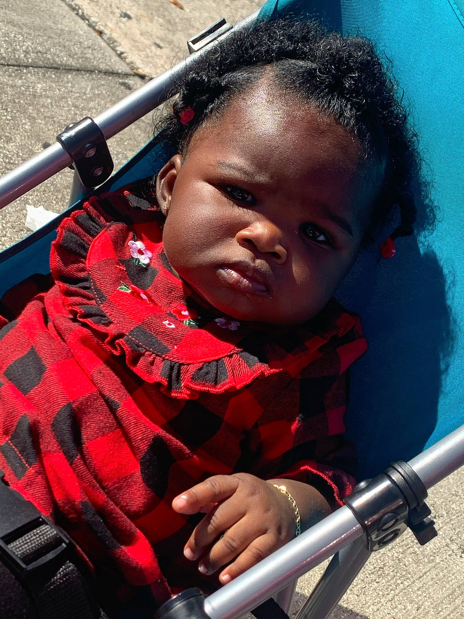 Janice is registered to the contest to win money with this photo: baby, baby_carriage, baby_products, black_hair, carmine, child, fun, happy, leisure, nose, pattern, person, play, portrait_photography, product, toddler, vacation, water