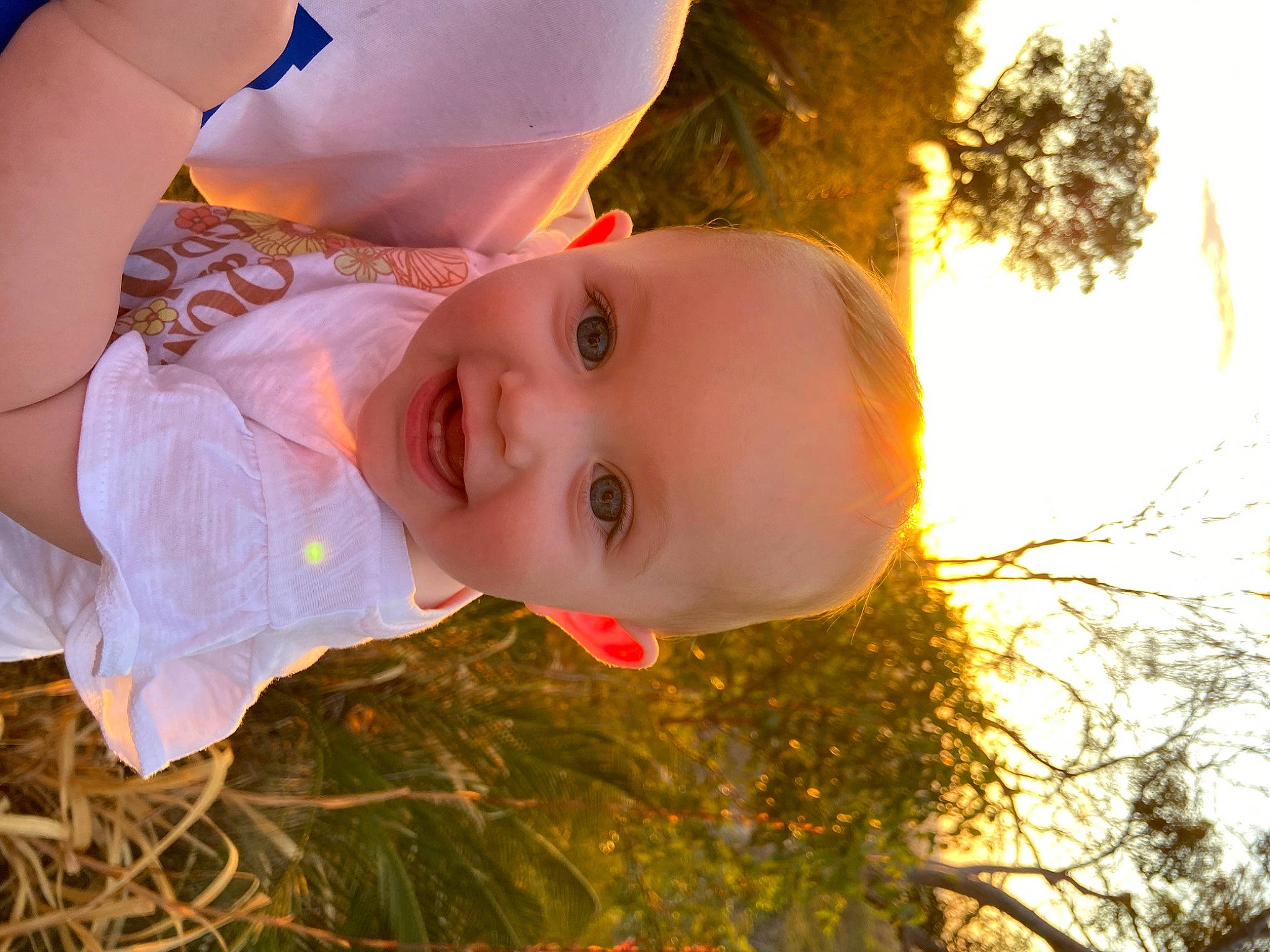 Nevaeh joined the competition — help win amazing prizes! dress, eye, face, flash_photography, grass, happy, hat, head, iris, joy, leaf, lip, nose, people_in_nature, person, plant, skin, sky, smile, sunlight