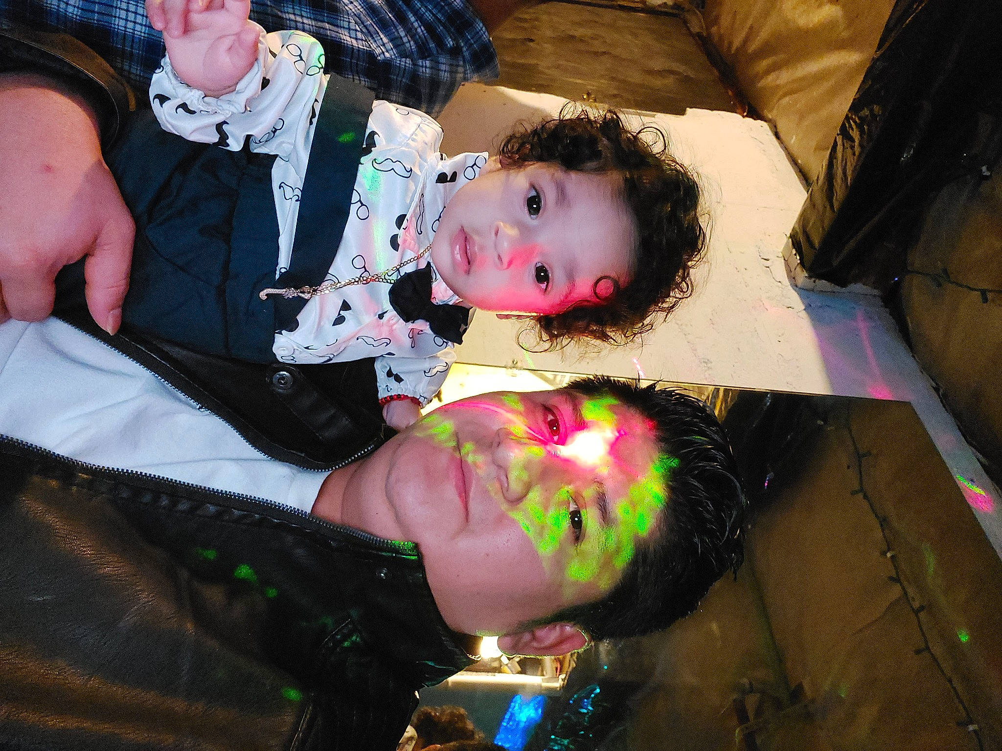 Joshua joined the competition — help win amazing prizes! baby, baby_toddler_clothing, child, costume, event, formal_wear, fun, magenta, party, person, pink, tie, toddler, tradition