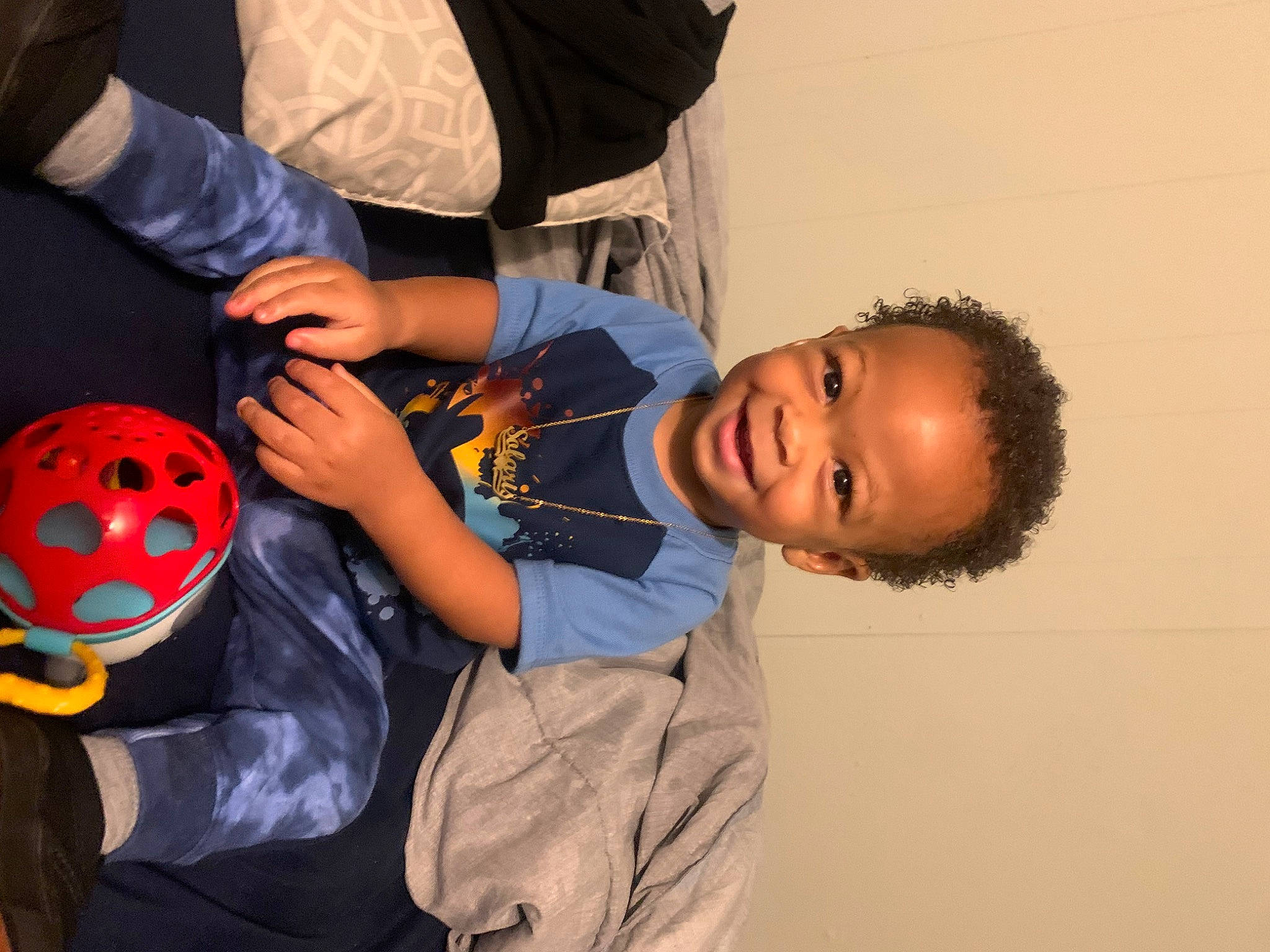 Solaris joined the competition — help win amazing prizes! ball, carmine, child, football, fun, happy, joy, mammal, orange, person, personal_protective_equipment, play, pumpkin, room, sports_equipment, sports_gear, sports_toy, t_shirt, toddler, toy