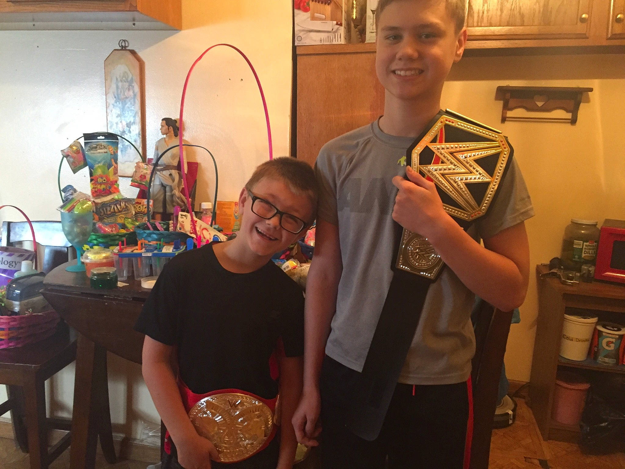 Chad is registered to the contest to win money with this photo: art, joy, metal, person