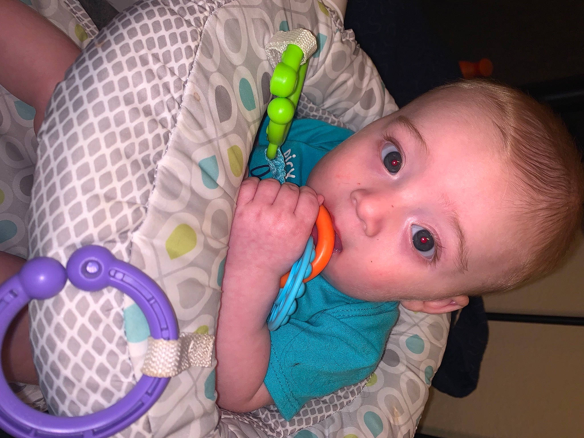 Luis joined the competition — help win amazing prizes! baby, baby_toddler_clothing, cheek, child, ear, eye, eyebrow, finger, fun, green, happy, iris, lip, mouth, nail, nose, person, product, skin, textile