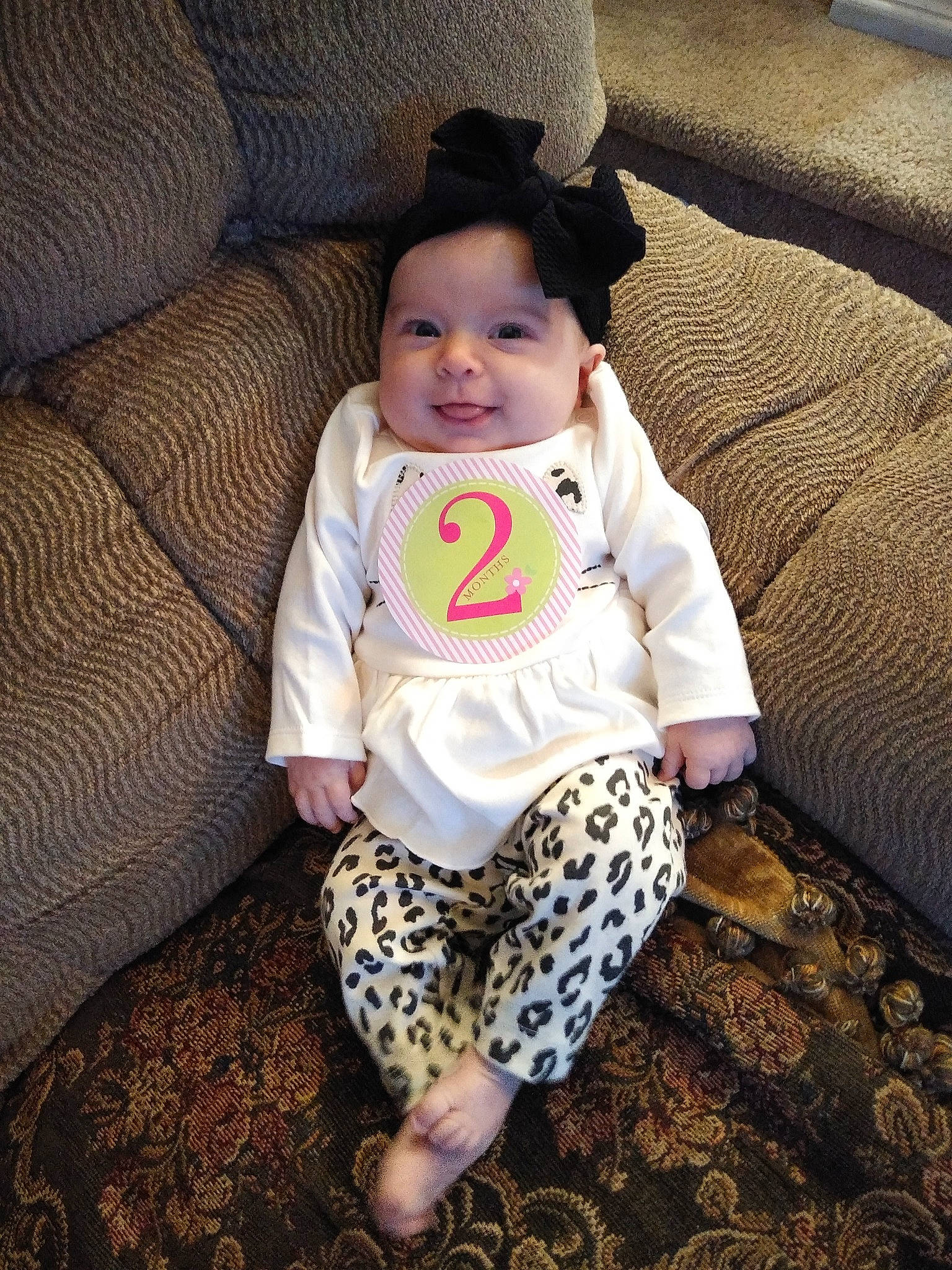 Reyna joined the competition — help win amazing prizes! baby, baby_toddler_clothing, beauty, cheek, child, ear, electronic_device, eye, head, joy, leg, person, play, sitting, skin, smile, snapshot, toddler