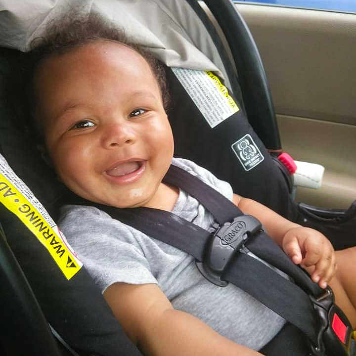 Kenny joined the competition — help win amazing prizes! auto_part, baby, baby_carriage, baby_in_car_seat, baby_products, car, car_seat, car_seat_cover, child, driving, head_restraint, joy, person, plant, product, seat_belt, steering_part, steering_wheel, toddler, vehicle