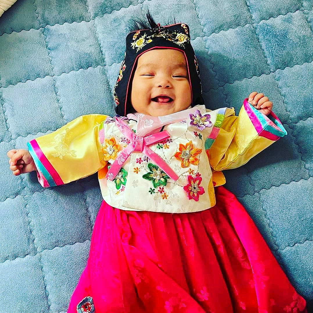 Moana joined the competition — help win amazing prizes! baby, baby_products, baby_toddler_clothing, beauty, cheek, cool, dress, eye, face, happy, head, headgear, headwear, human_body, magenta, person, pink, purple, sleeve, smile