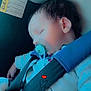 baby, car_seat, child, closeup, clothing, cute, doodle, headrest, heart, indoors, infant, love, pacifier, peaceful, portrait, safety, seatbelt, sleeping, strap, young_child