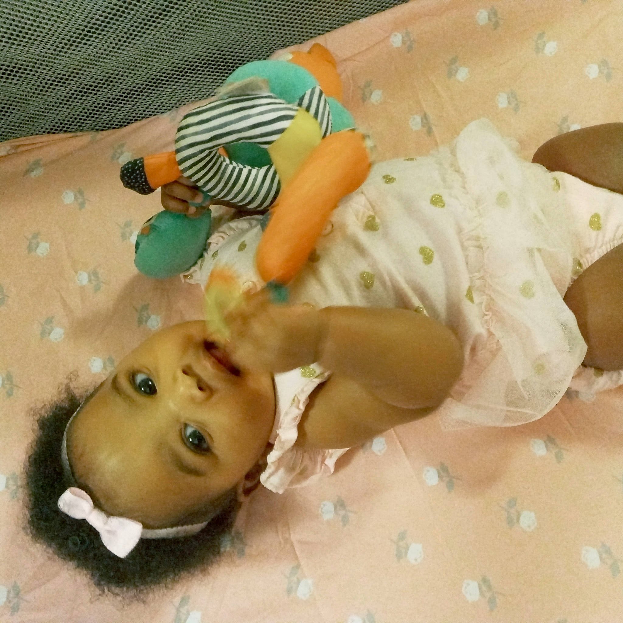 Zaya is registered to the contest to win money with this photo: baby, baby_products, baby_safety, baby_sleeping, baby_toddler_clothing, baby_toys, bed, bedding, bedtime, child, comfort, eyelash, linens, pattern, person, plastic, room, skin, textile, toddler