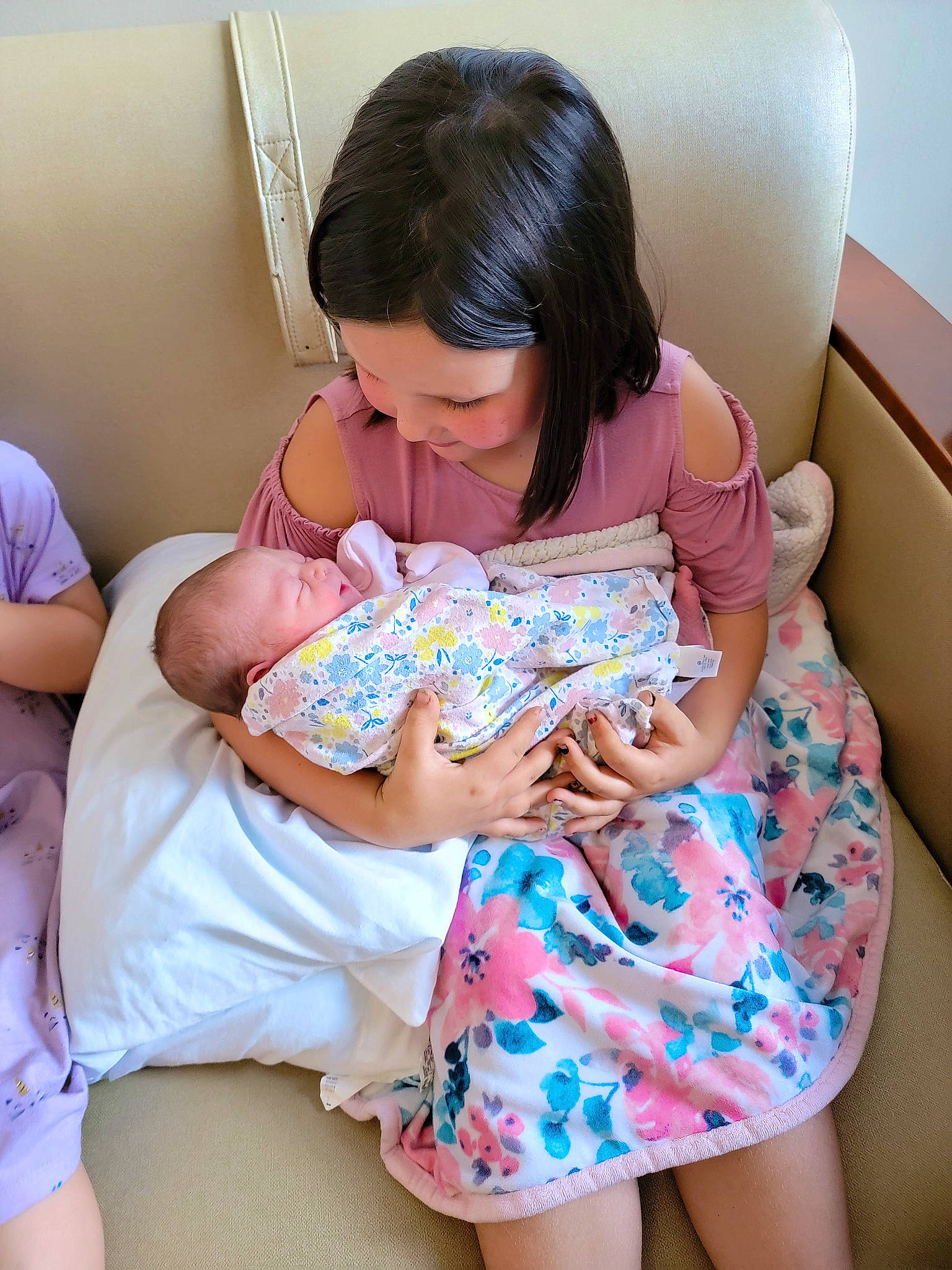 Desiree joined the competition — help win amazing prizes! baby_toddler_clothing, black_hair, child, comfort, finger, fun, happy, human_body, interaction, joint, knee, lap, mouth, nail, neck, person, pink, skin, thigh, toddler