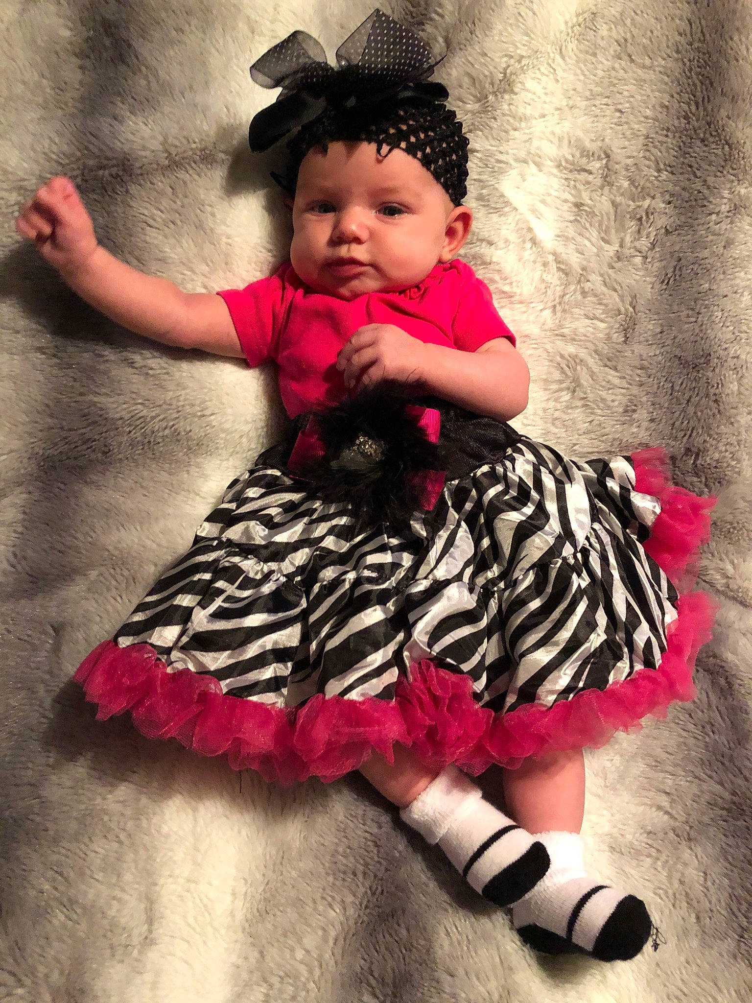 Everleigh joined the competition — help win amazing prizes! baby, baby_bloomers, baby_toddler_clothing, ballet_tutu, child, child_model, clothing, costume, costume_accessory, dress, fashion_accessory, hair_accessory, headwear, magenta, person, photography, pink, ruffle, textile, toddler