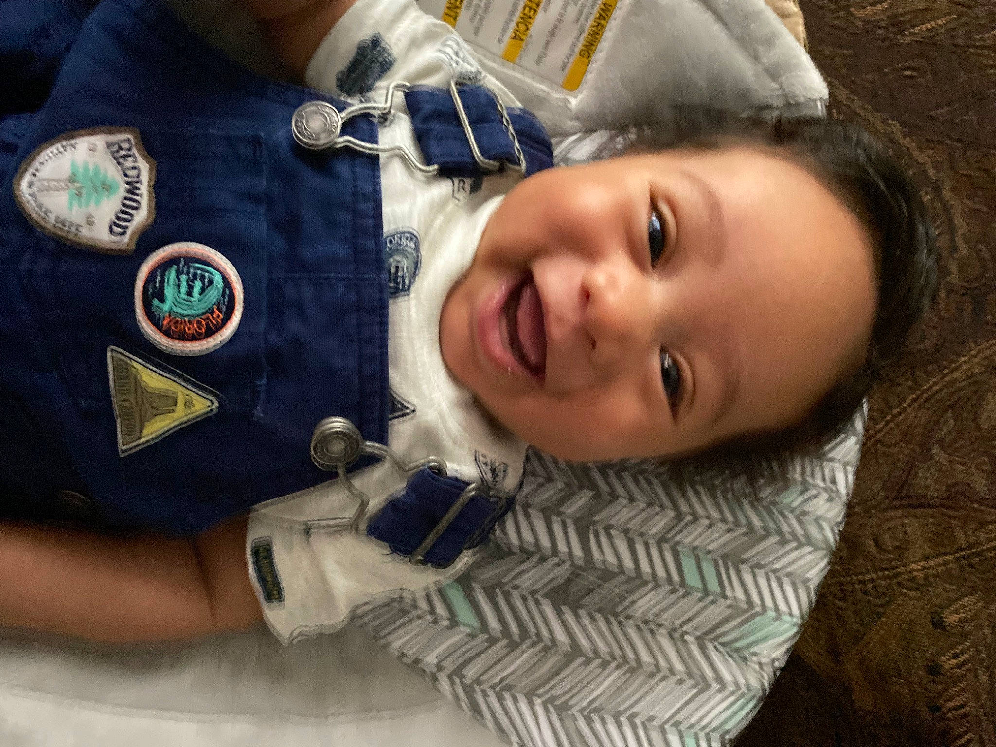 Oliver joined the competition — help win amazing prizes! child, collar, fun, gesture, government_agency, happy, linens, logo, military_officer, military_person, military_uniform, non_commissioned_officer, pattern, person, portrait_photography, sleeve, smile, t_shirt, toddler, uniform