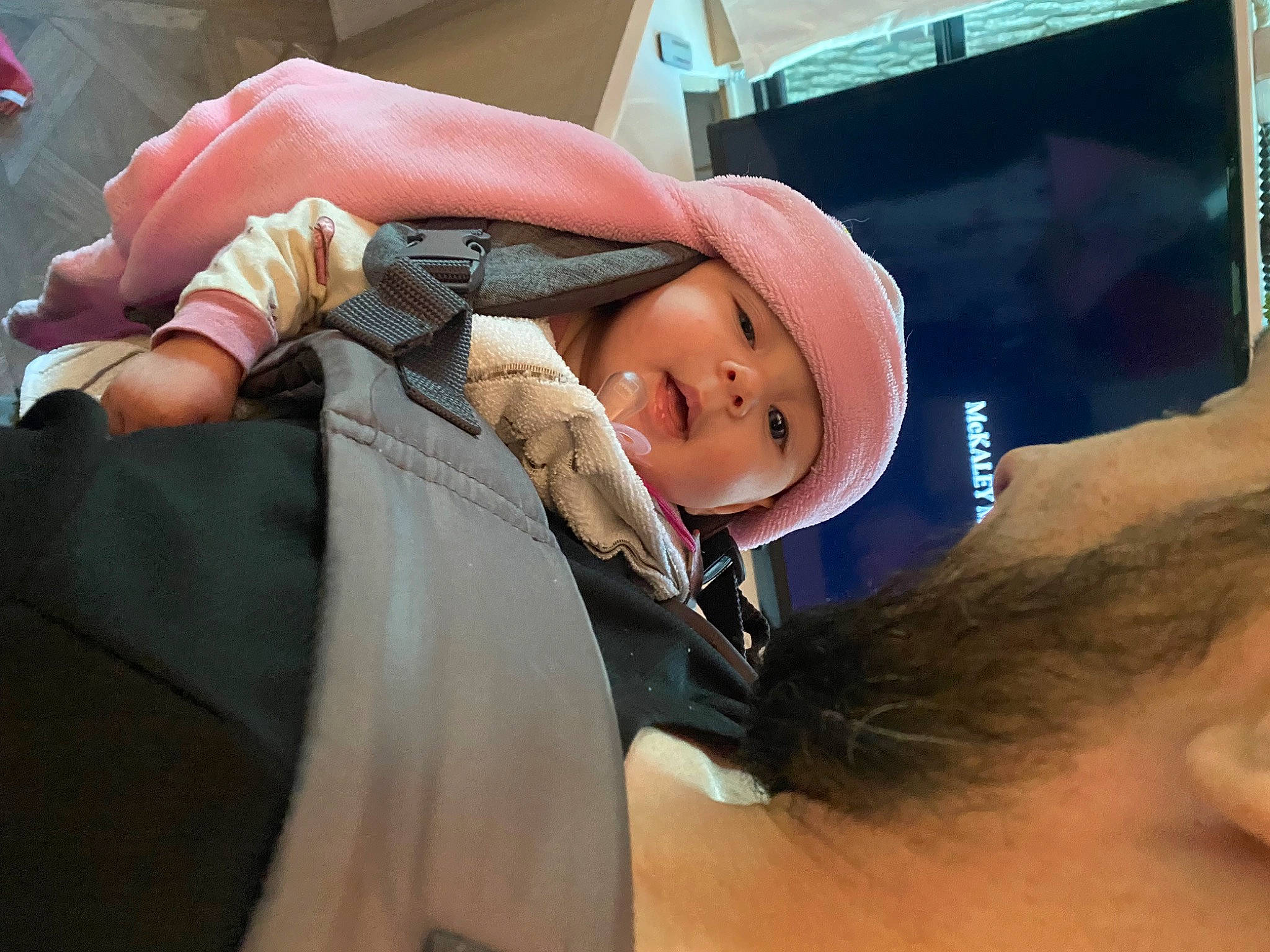 Cambree is registered to the contest to win money with this photo: abdomen, black_hair, cap, chest, child, comfort, eyebrow, eyelash, eyewear, fashion_accessory, fun, gesture, happy, hat, headwear, human_body, human_leg, person, shoulder, skin