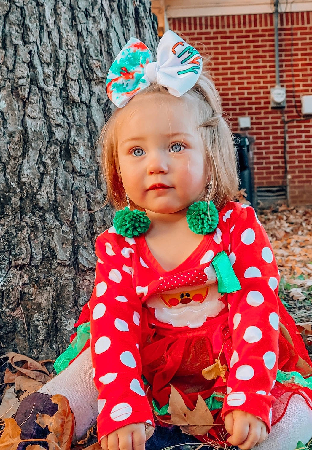 Emmalynn is registered to the contest to win money with this photo: baby, baby_toddler_clothing, child, costume_hat, dress, fashion_accessory, fun, grass, happy, headpiece, leaf, magenta, pattern, peach, people_in_nature, person, pink, play, portrait_photography, sleeve