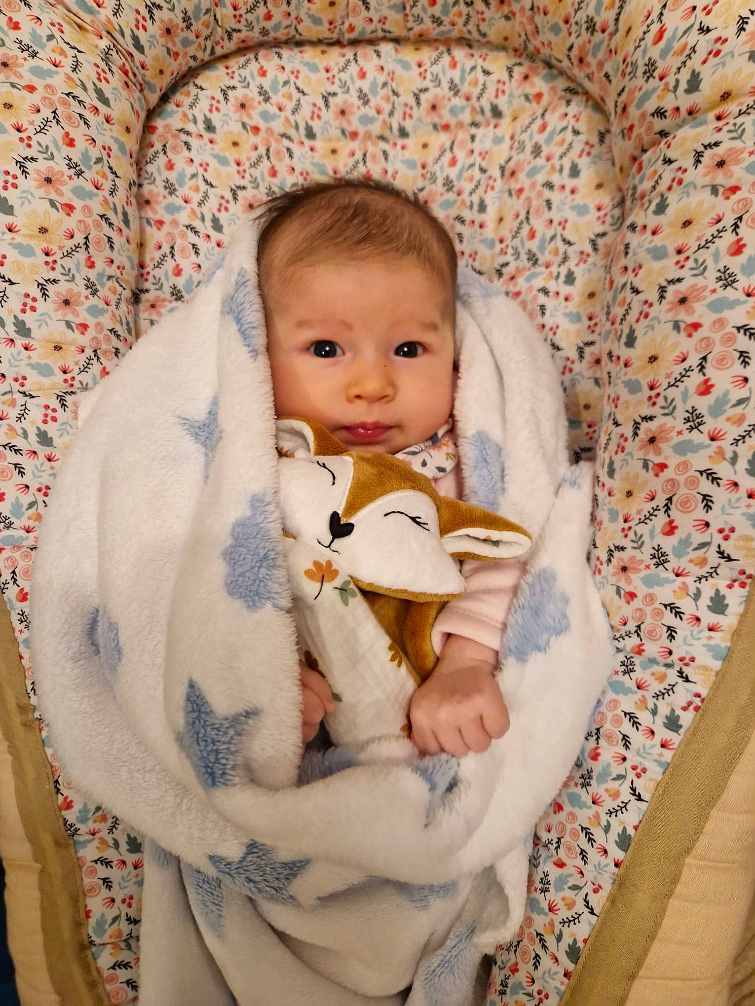 MeÏ a rejoint le concours — aidez-le/la à gagner de superbes lots ! baby, baby_products, baby_safety, baby_sleeping, baby_toddler_clothing, cheek, child, comfort, doll, eye, head, human_body, infant_bed, linens, person, product, skin, sleeve, stuffed_toy, textile