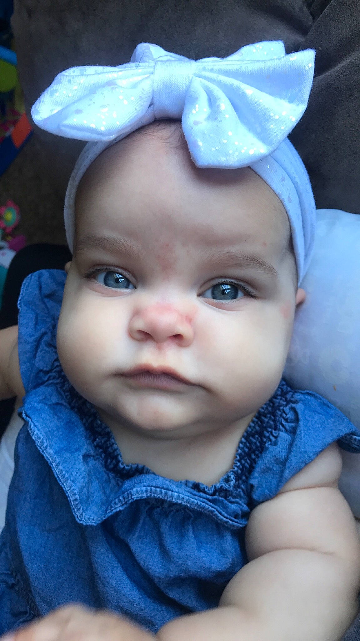 Solãna joined the competition — help win amazing prizes! baby, cheek, child, ear, eye, eyebrow, face, forehead, head, headgear, lip, nose, person, skin, smile, toddler