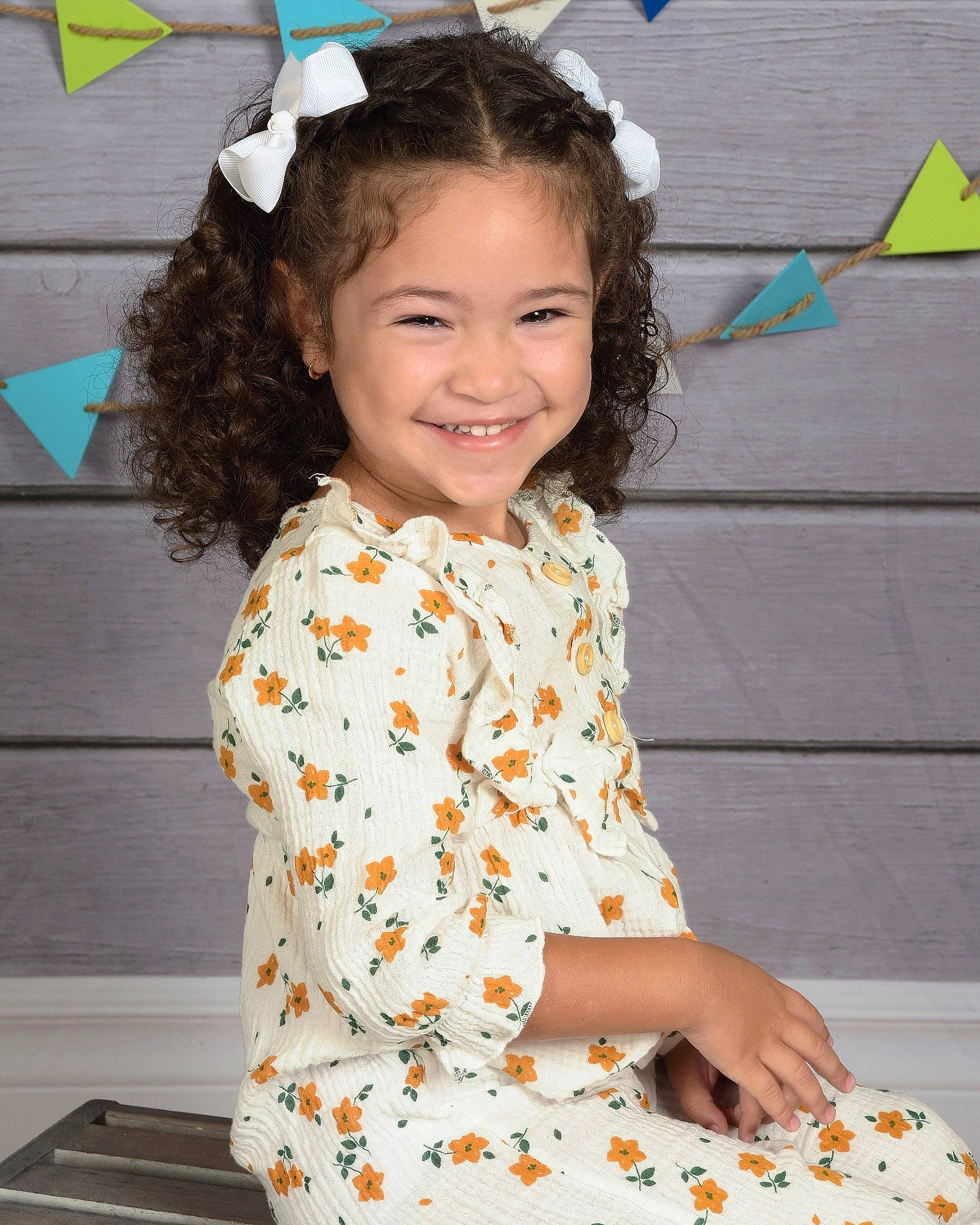 Alexandra joined the competition — help win amazing prizes! beauty, child, day_dress, design, face, fashion_design, fun, hairstyle, happy, joy, leisure, magenta, pattern, person, pink, sleeve, smile, standing, t_shirt, thigh