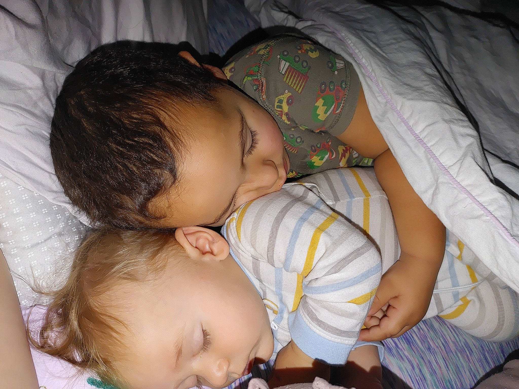 Braxton is registered to the contest to win money with this photo: baby, birth, child, gesture, interaction, nap, person, sleep, toddler