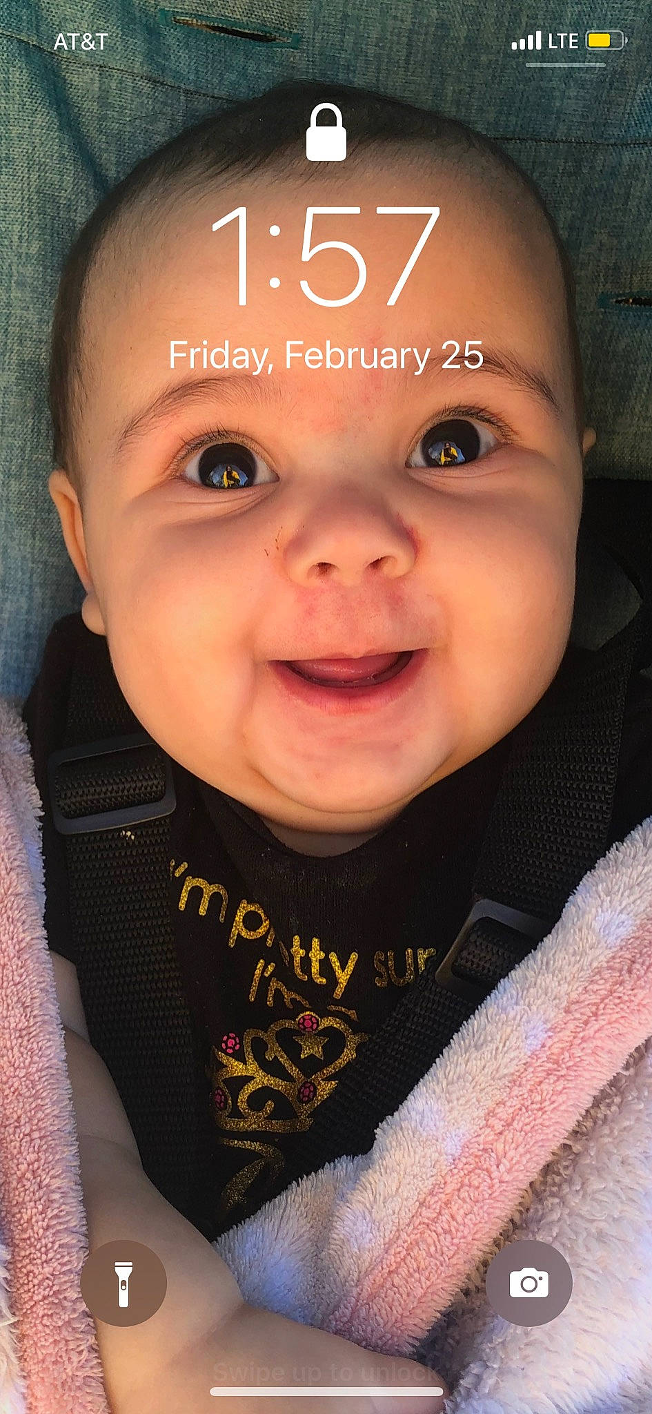 Harmony joined the competition — help win amazing prizes! baby, baby_toddler_clothing, cheek, chin, eye, eyebrow, eyelash, facial_expression, forehead, happy, iris, lip, mouth, neck, nose, person, product, skin, sleeve, smile