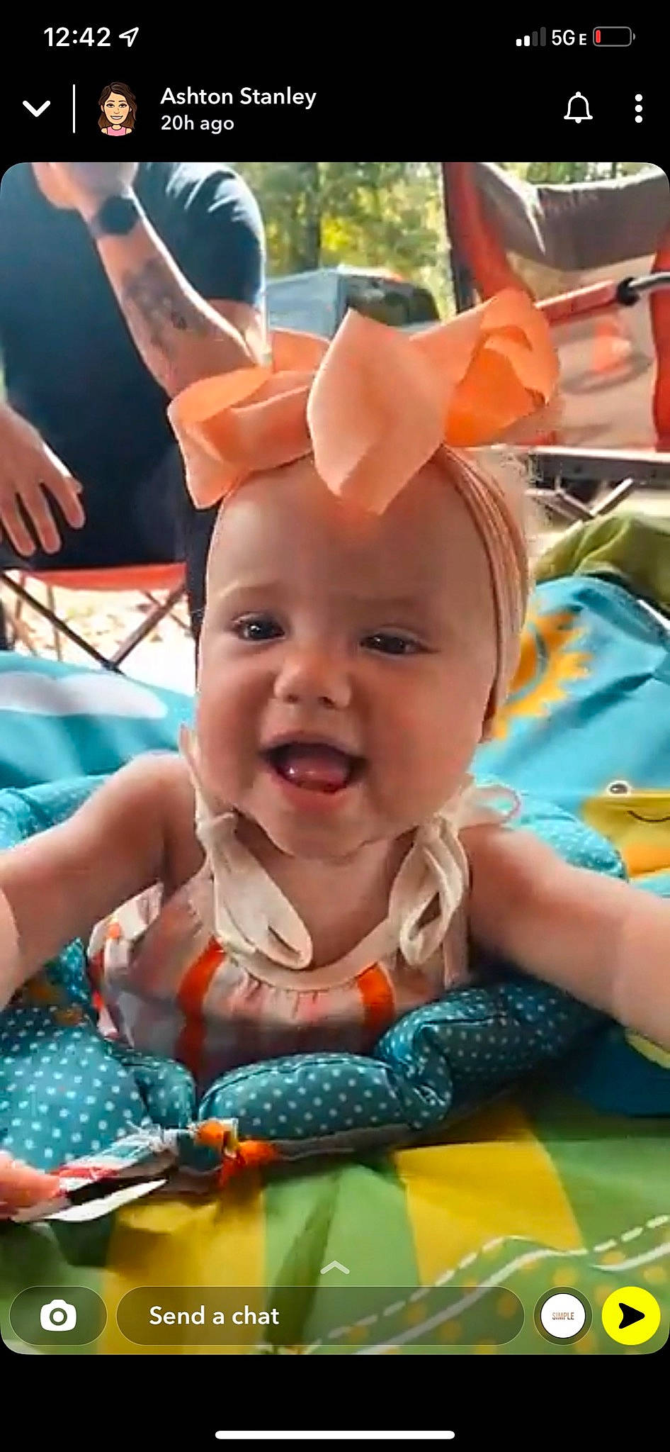 Kimber is registered to the contest to win money with this photo: baby, baby_products, baby_toddler_clothing, birthday, child, event, eye, fun, happy, hat, head, leisure, mouth, party_supply, person, recreation, skin, smile, snapshot, sweetness