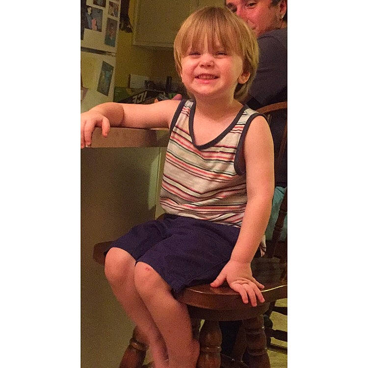 Drake joined the competition — help win amazing prizes! arm, blond, chair, child, child_model, furniture, headwear, joint, joy, leg, neck, person, shoulder, sitting, stool, t_shirt, thigh, toddler