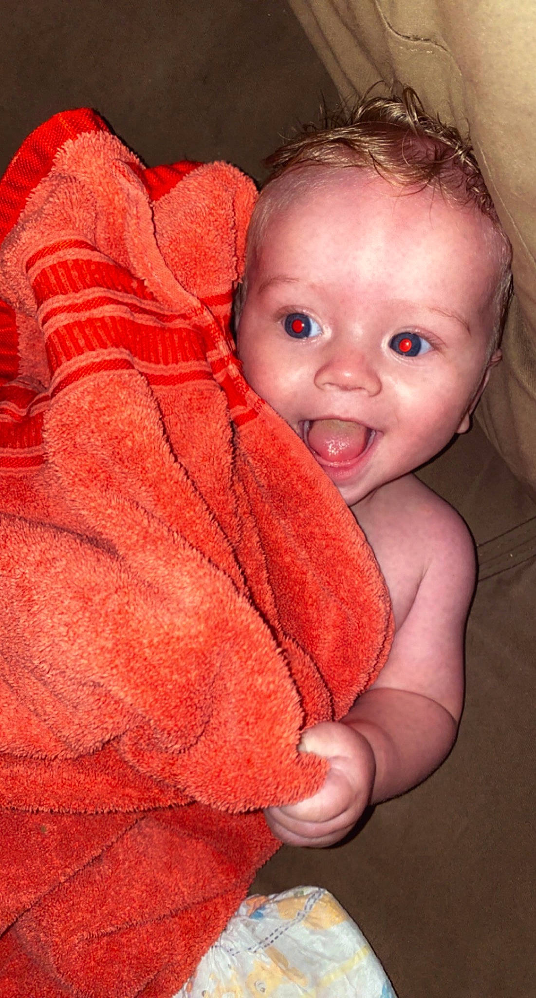 Ledger joined the competition — help win amazing prizes! baby, baby_toddler_clothing, cheek, comfort, eyelash, finger, flash_photography, gesture, head, human_body, iris, lip, mouth, neck, nose, person, pink, skin, sleeve, textile