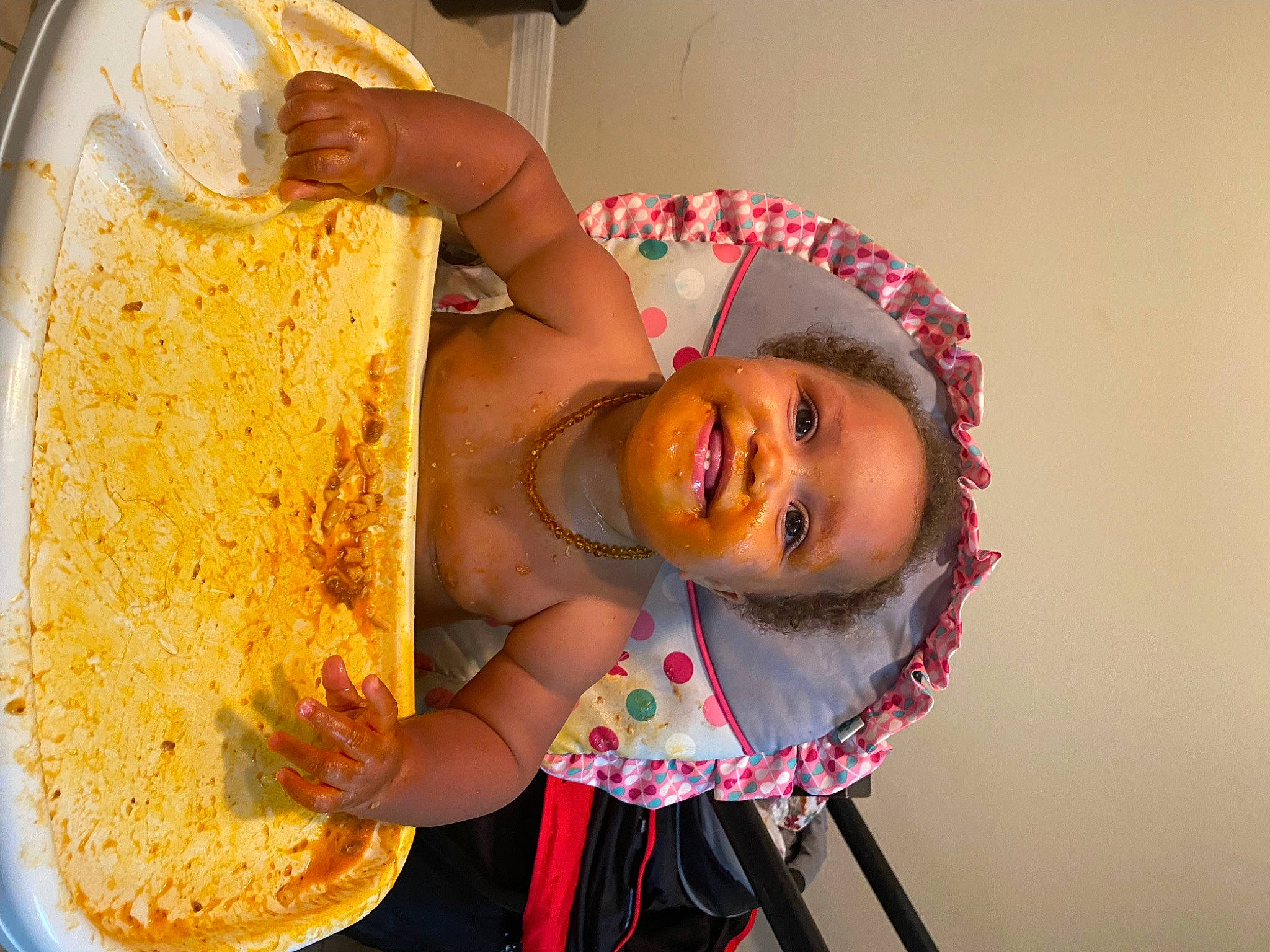 Aaliyah is registered to the contest to win money with this photo: american_food, child, comfort_food, cooking, cuisine, dish, event, fast_food, food, fun, happy, hat, ingredient, joy, person, recipe, side_dish, smile, staple_food, toddler