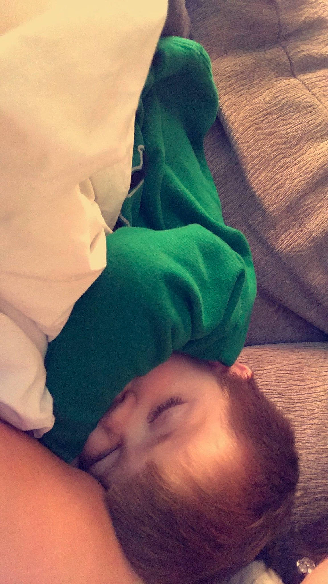 Grayson is registered to the contest to win money with this photo: baby, baby_sleeping, bedtime, child, cloud, comfort, eyelash, face, finger, gesture, happy, human, linens, mammal, mouth, muscle, nose, person, skin, sky