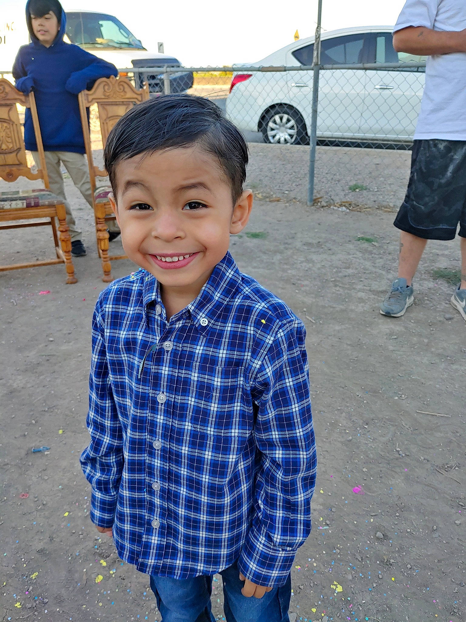 Aden joined the competition — help win amazing prizes! car, child, city_car, family_car, fun, joy, person, smile, subcompact_car, vacation, vehicle