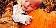 Kolton joined the competition — help win amazing prizes! autumn, baby, child, cute, face, fall, gourd, hand, hay, infant, nature, orange, outdoor, overalls, peaceful, plant, portrait, pumpkin, seasonal, sleeping