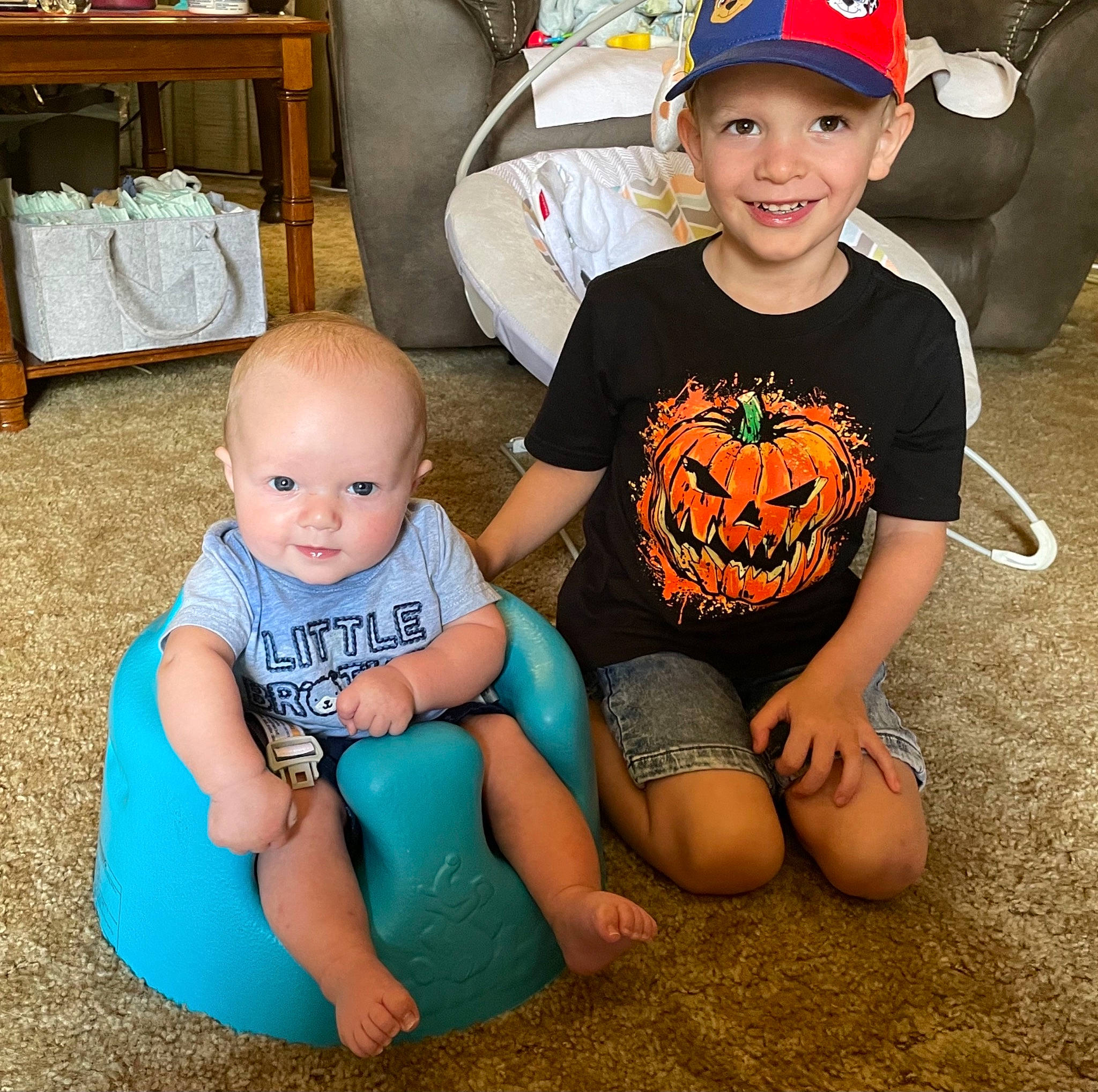 Aiden joined the competition — help win amazing prizes! baby_toddler_clothing, child, clothing, cool, eye, facial_expression, fun, hairstyle, happy, head, headwear, joy, lap, leg, person, product, shorts, skin, sleeve, smile