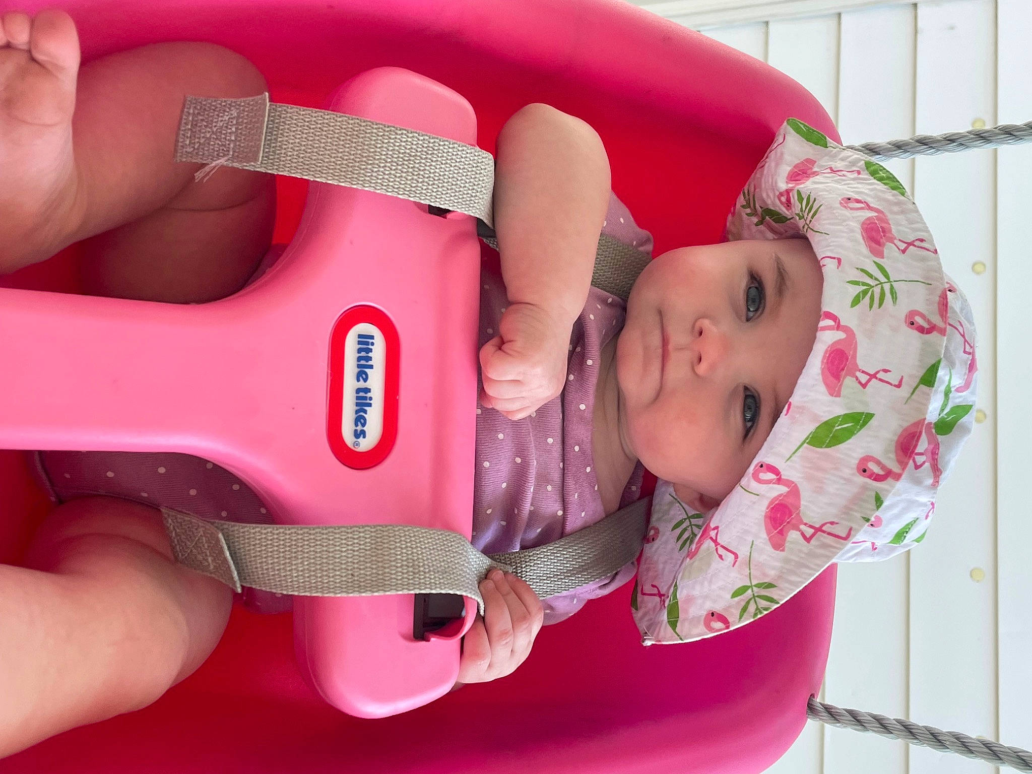 Hendrix is registered to the contest to win money with this photo: baby, baby_products, baby_safety, baby_toddler_clothing, baby_toys, carmine, cheek, child, comfort, eyelash, finger, headwear, magenta, nail, person, pink, plastic, play, product, skin