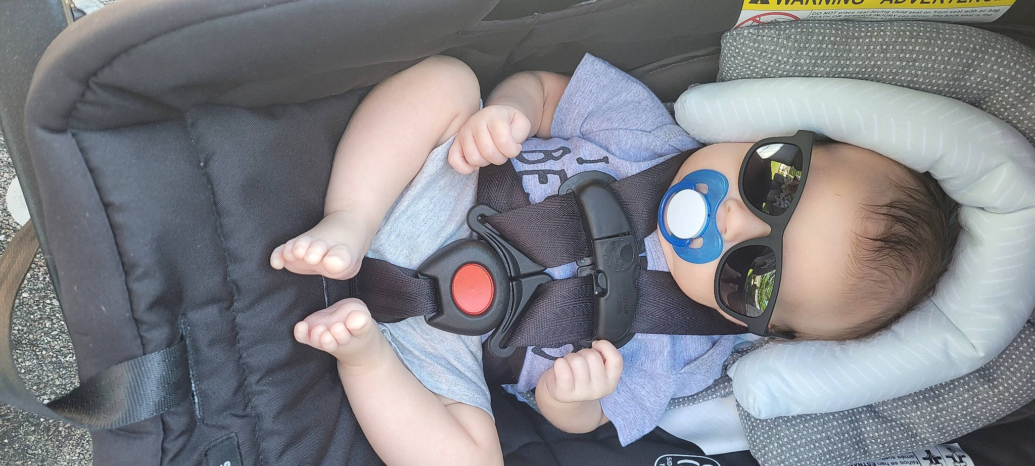 Mathew joined the competition — help win amazing prizes! arm, automotive_design, car_seat, car_seat_cover, child, comfort, cool, finger, gesture, hand, human_body, leg, mammal, nail, person, personal_protective_equipment, product, thigh, thumb, toddler