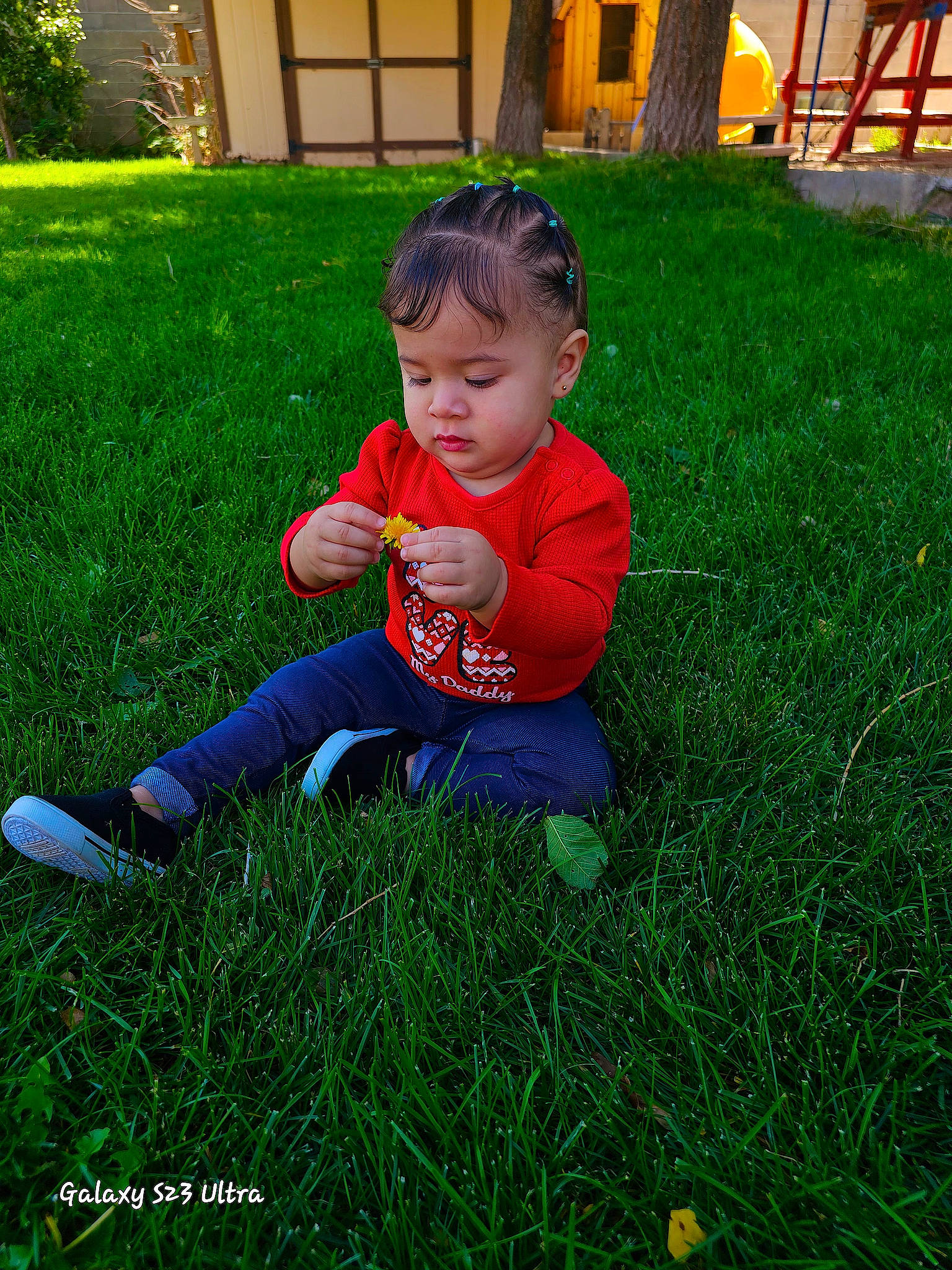 Leidymar joined the competition — help win amazing prizes! baby, baby_toddler_clothing, child, flooring, fun, grass, grass_family, grassland, green, groundcover, happy, lawn, leg, leisure, people_in_nature, person, plant, recreation, t_shirt, toddler