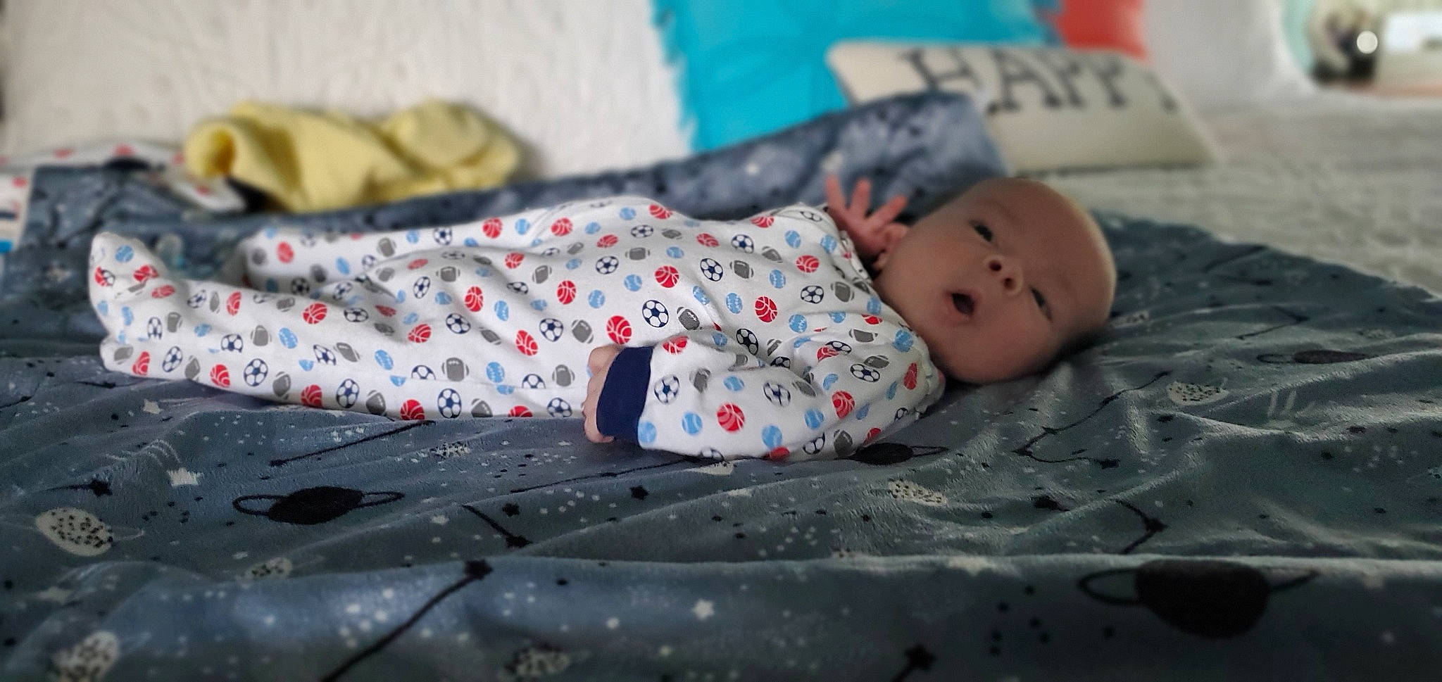 Lyam joined the competition — help win amazing prizes! baby, bedtime, child, nap, person, sleep, toddler