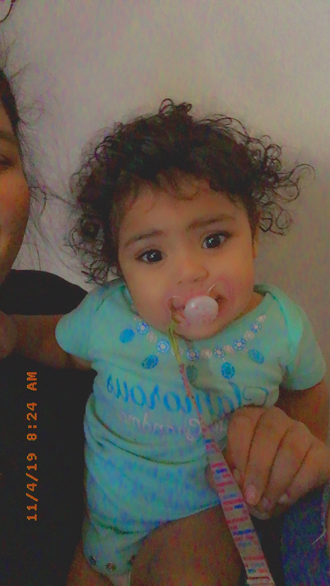 Jaliyah is registered to the contest to win money with this photo: baby, cheek, child, face, iris, person, skin, toddler