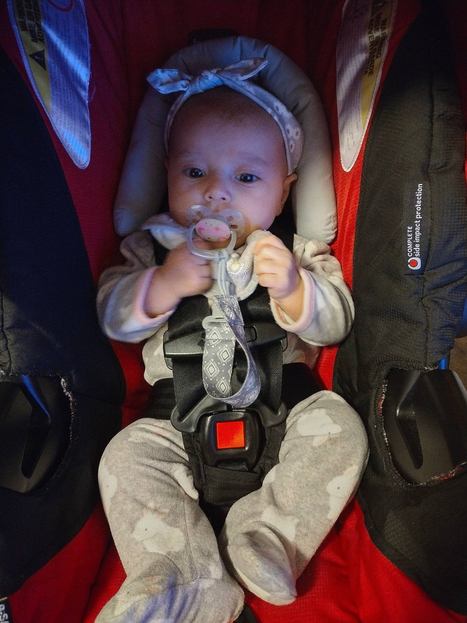 Evelyn joined the competition — help win amazing prizes! auto_part, baby, baby_carriage, baby_in_car_seat, baby_products, bag, car_seat, carmine, child, comfort, fun, helmet, lap, person, personal_protective_equipment, product, seat_belt, service, sitting, thumb
