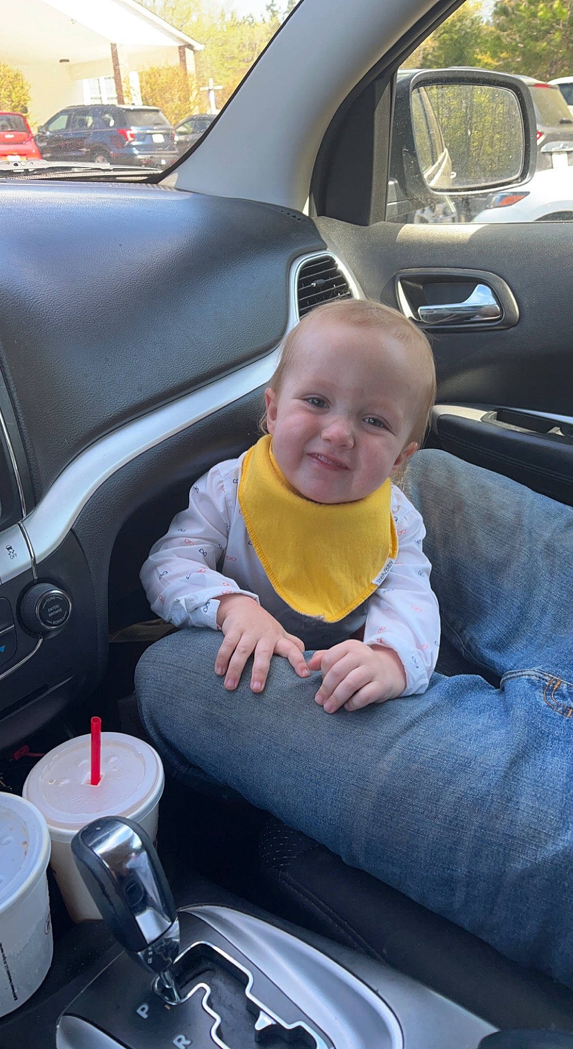 Kaine joined the competition — help win amazing prizes! auto_part, automotive_design, automotive_exterior, automotive_wheel_system, car, car_seat, car_seat_cover, comfort, fun, lap, mode_of_transport, motor_vehicle, person, personal_luxury_car, plant, product, smile, steering_part, steering_wheel, toddler