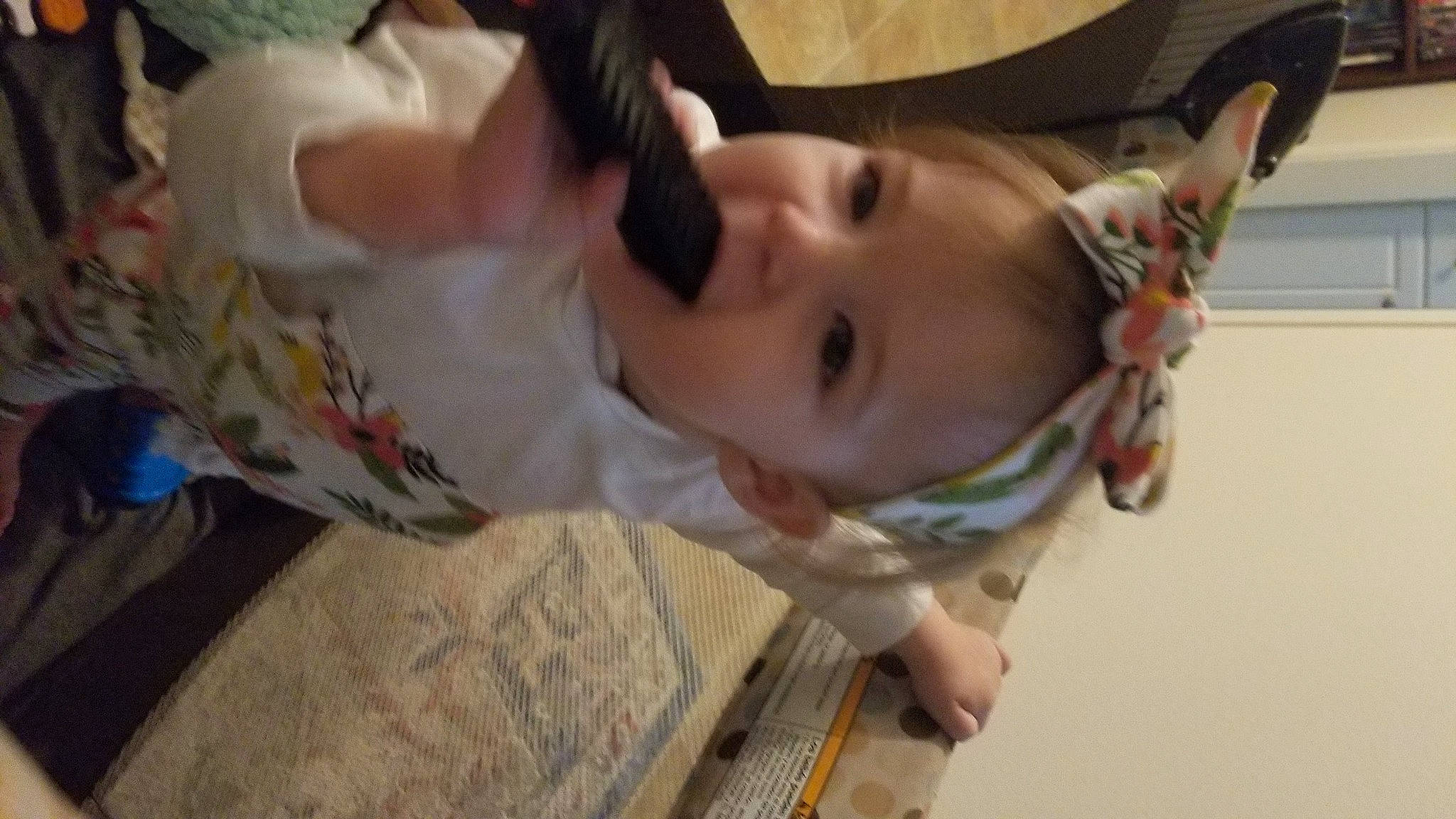 Leila joined the competition — help win amazing prizes! baby, baby_products, baby_toddler_clothing, cheek, child, comfort, elbow, eyelash, fun, happy, nose, person, play, sleeve, smile, toddler, tree, wood