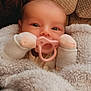 Nakyshia joined the competition — help win amazing prizes! baby, pacifier, blanket, mittens, face, infant, cute, cozy, knitted, cushion, soft, comfort, warm, portrait, child, newborn, resting, indoors, closeup, sleepwear