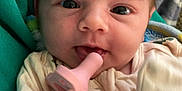 Nakyshia joined the competition — help win amazing prizes! baby, infant, pacifier, face, eyes, clothing, blanket, portrait, cute, newborn, child, soft, cozy, hand, skin, expression, lying_down, baby_girl, pacifier_clip, fabric