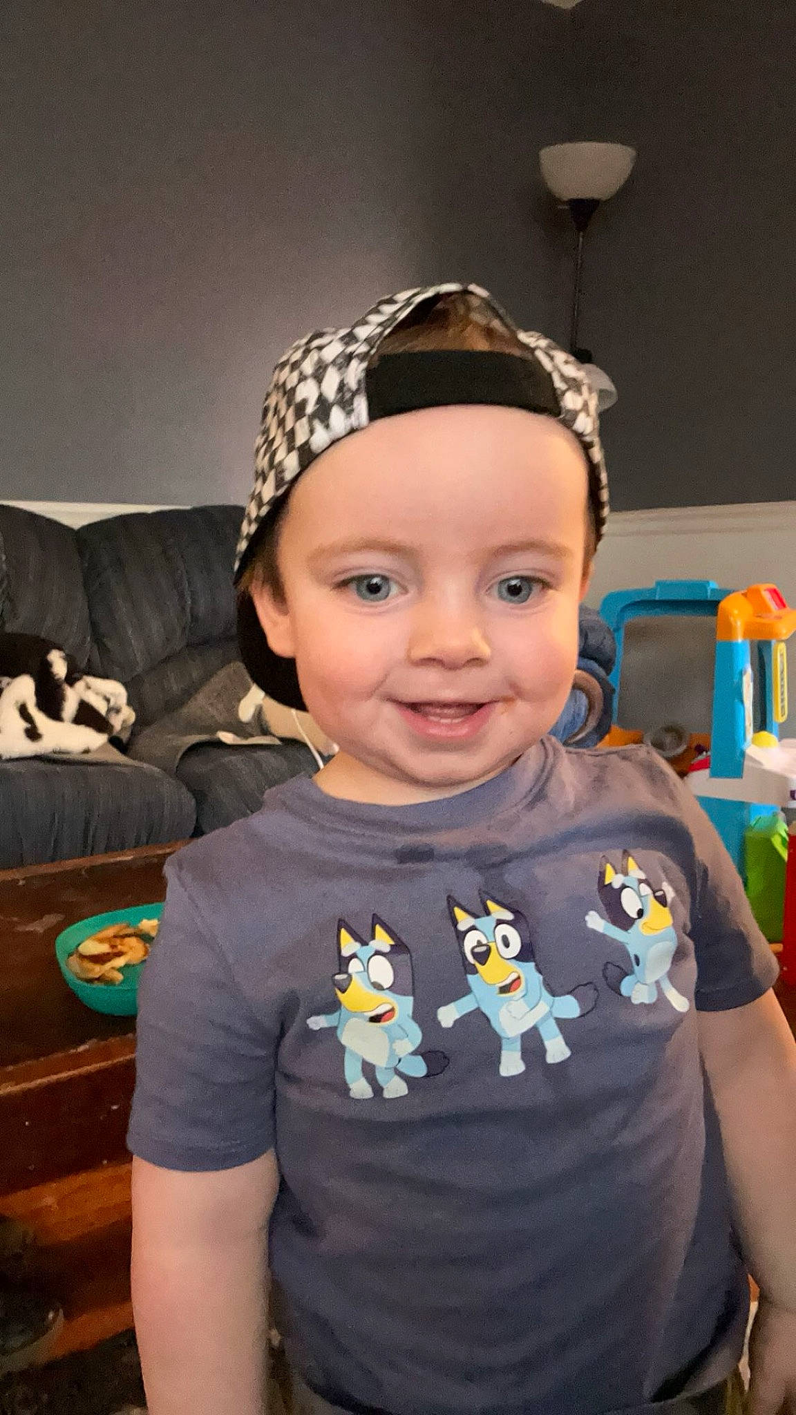 Jasper is registered to the contest to win money with this photo: baby, baby_products, baby_toddler_clothing, cap, cheek, child, cool, costume_hat, eyebrow, eyewear, fashion_accessory, forehead, fun, happy, headband, headpiece, headwear, joy, person, sleeve