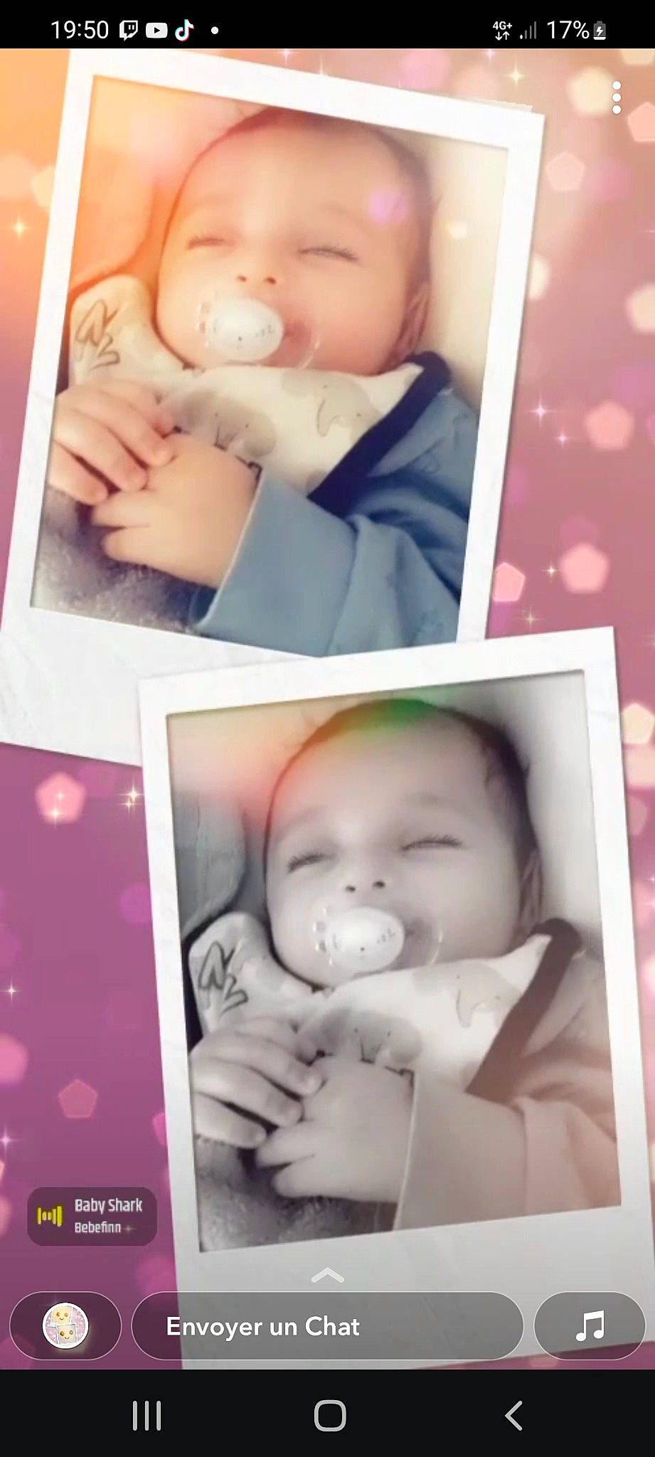 Fares participe au concours pour gagner de l'argent avec cette photo : baby, baby_sleeping, baby_toddler_clothing, beauty, cheek, child, comfort, eyelash, finger, gesture, happy, mouth, nose, person, photograph, picture_frame, pink, product, skin, snapshot