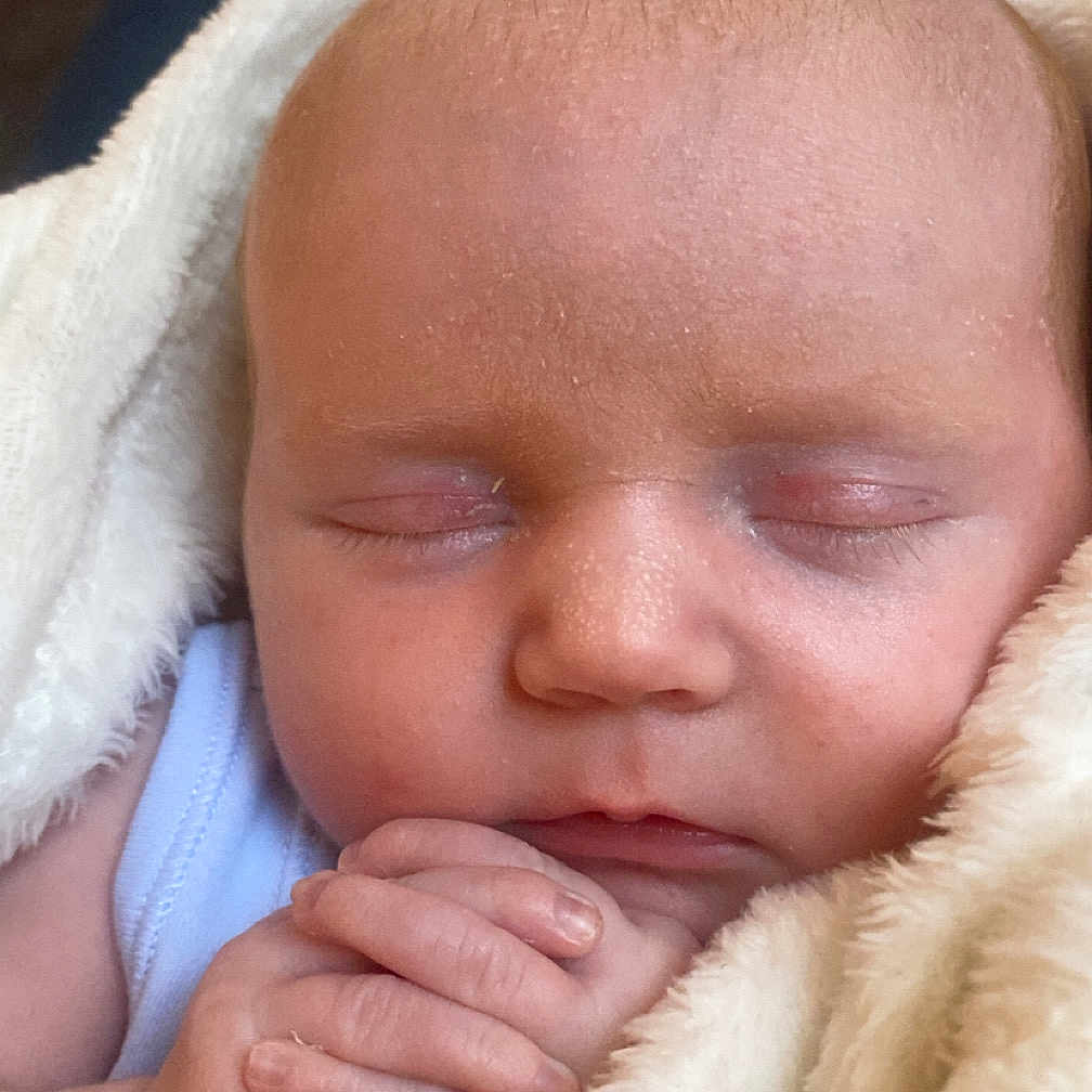 Harlow Jace joined the competition — help win amazing prizes! baby, blanket, child, closeup, comfort, cozy, cute, face, gentle, hands, indoors, infant, newborn, peaceful, relaxation, rest, skin, sleeping, soft, wrapped