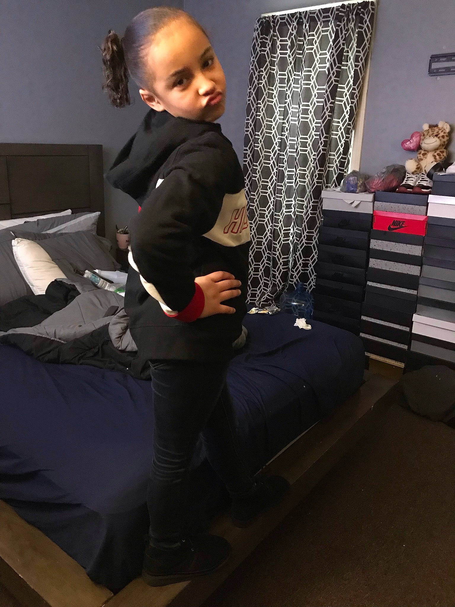 Kayda joined the competition — help win amazing prizes! automotive_design, bag, comfort, event, eyewear, fashion_accessory, fashion_design, flash_photography, flooring, formal_wear, fun, human_leg, knee, luggage_and_bags, person, room, shoulder, sitting, thigh, toddler