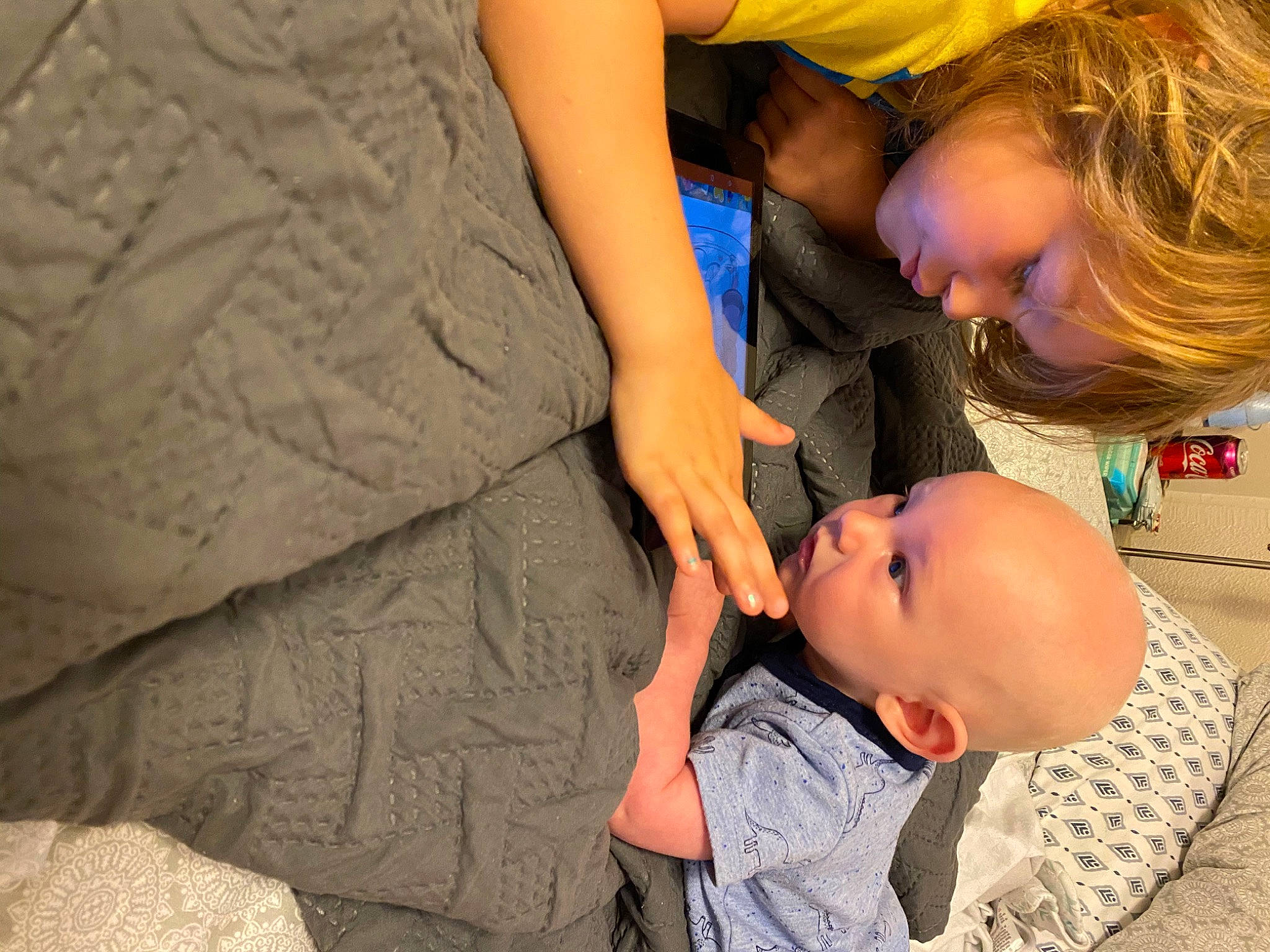 Kendall is registered to the contest to win money with this photo: child, finger, person