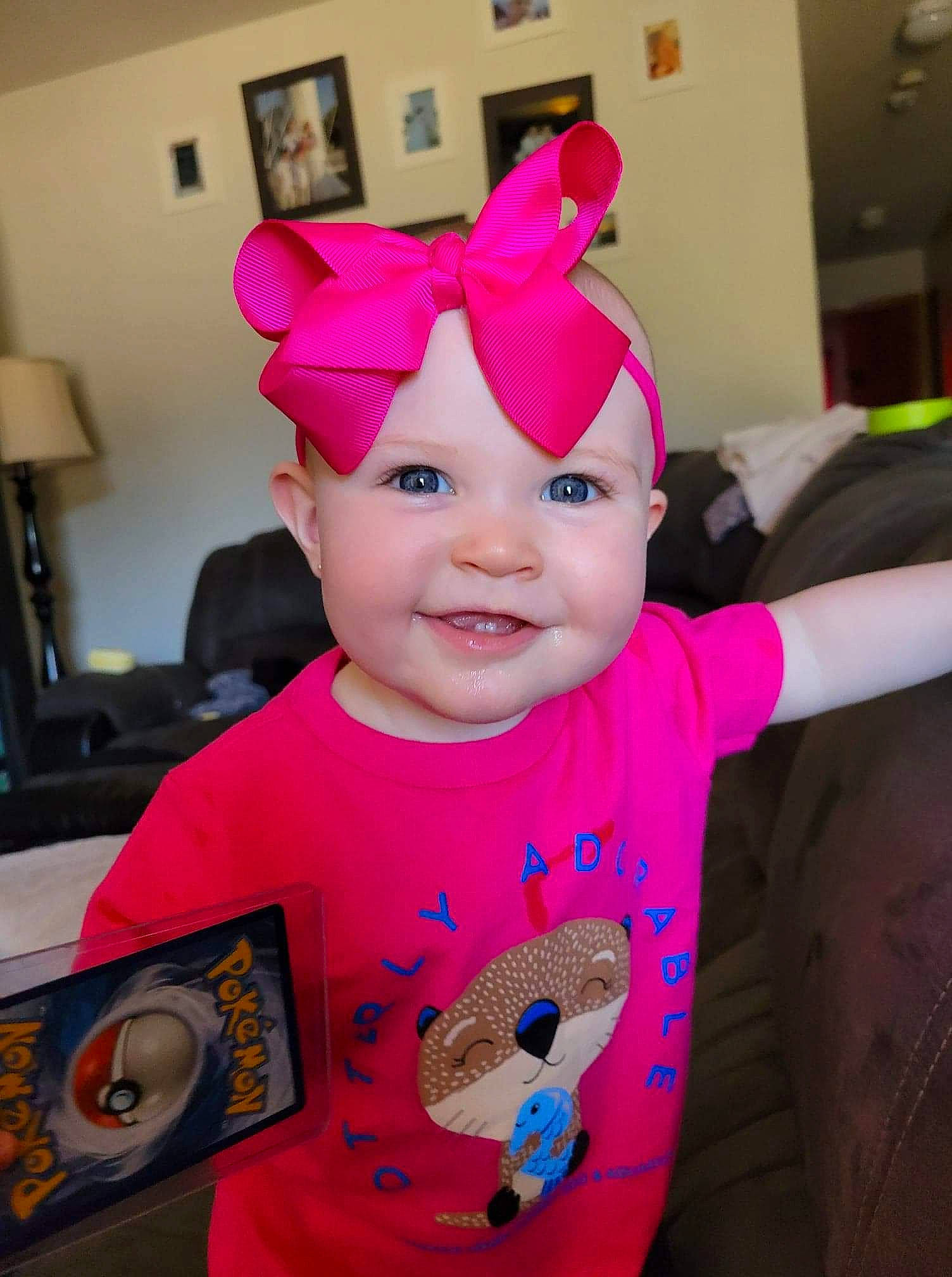 Reighn joined the competition — help win amazing prizes! baby, baby_toddler_clothing, child, costume_hat, event, fashion_accessory, fun, happy, headwear, joy, lamp, magenta, organ, party_supply, person, personal_protective_equipment, pink, product, purple, sleeve