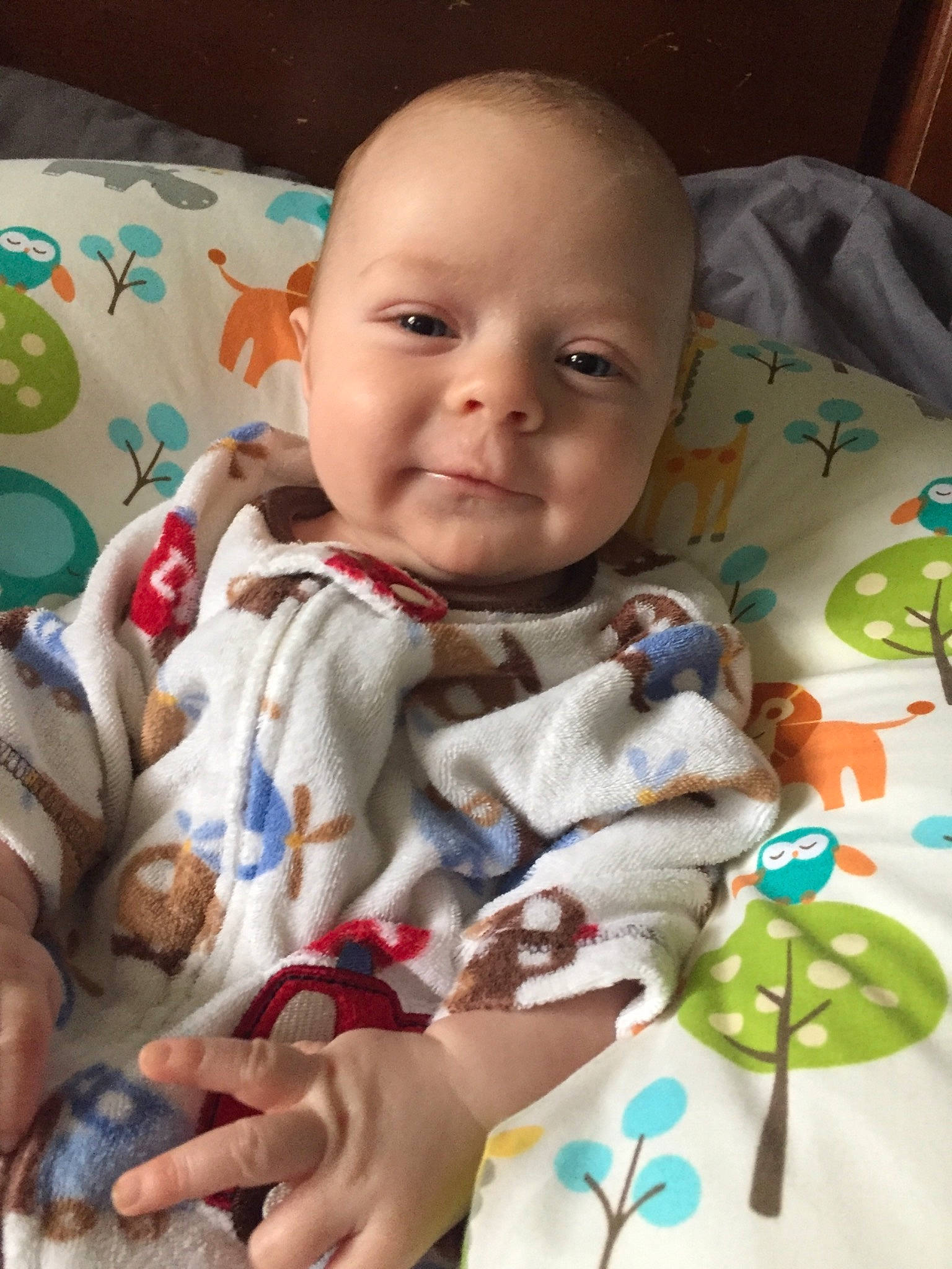 Kaison joined the competition — help win amazing prizes! baby, blanket, cheek, child, person, play, sitting, skin, textile, toddler