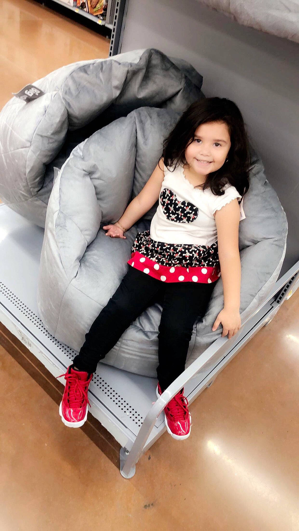 Anabella joined the competition — help win amazing prizes! child, child_model, furniture, joy, leg, person, sitting, thigh