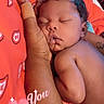 Nykajiah joined the competition — help win amazing prizes! baby, sleeping, arm, tattoo, blanket, red, pattern, skin, infant, peaceful, hand, closeup, child, resting, cute, love, comfort, indoors, newborn, touch
