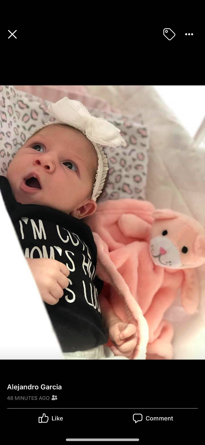 Mylah joined the competition — help win amazing prizes! baby, baby_sleeping, baby_toddler_clothing, cap, cheek, chin, comfort, facial_expression, finger, flash_photography, happy, lip, mammal, mouth, person, pink, product, skin, sleeve, textile