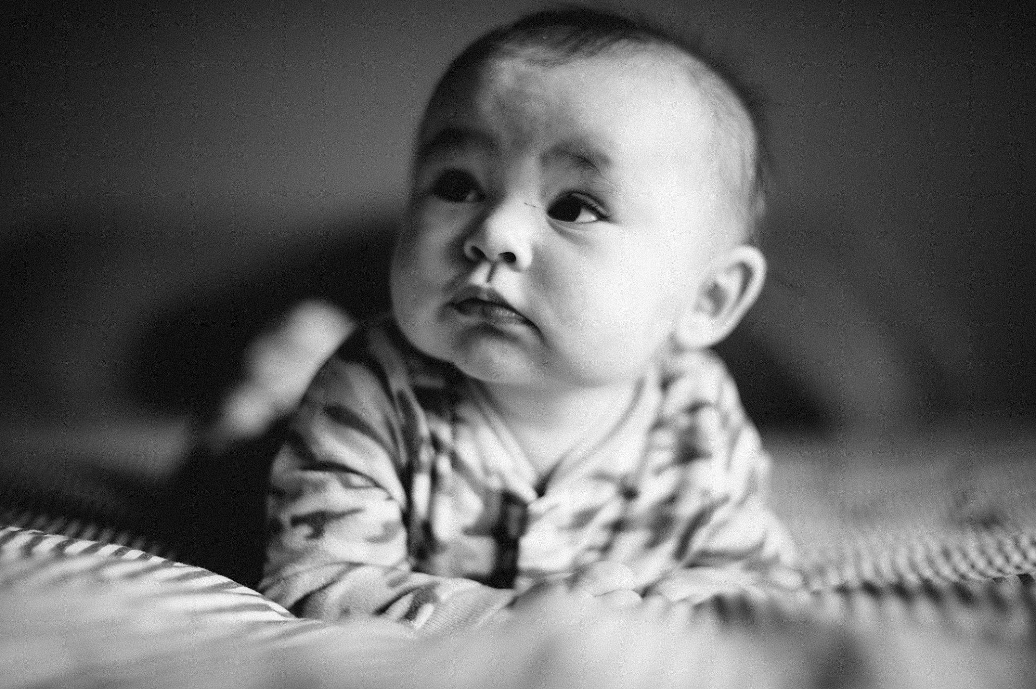 Dakoda is registered to the contest to win money with this photo: baby, black, black_and_white, cheek, child, eye, face, head, human, monochrome, monochrome_photography, mouth, nose, person, photograph, photography, portrait, portrait_photography, skin, toddler
